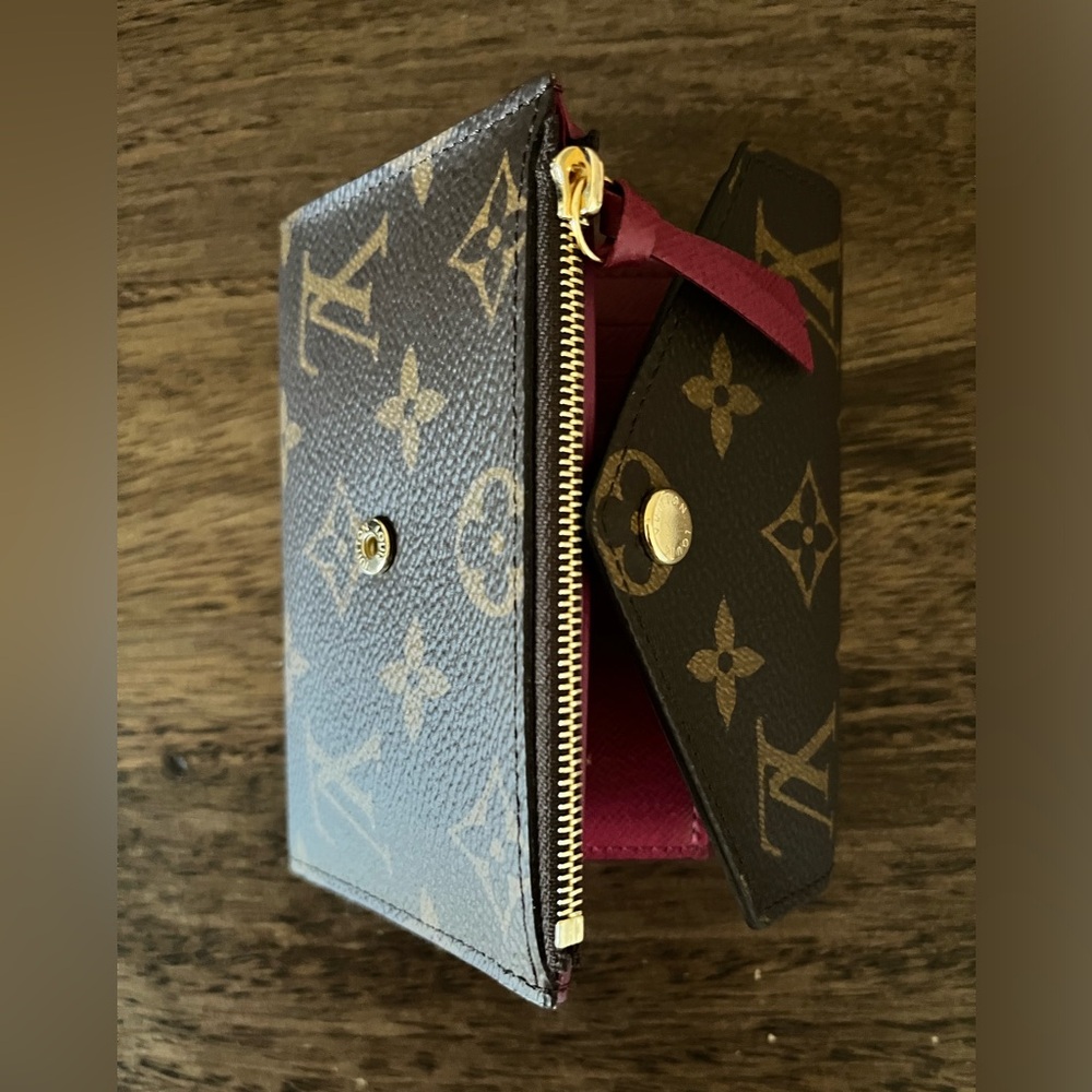 Authentic Louis Vuitton LV compact Victorine wallet - Picture 4 of 8